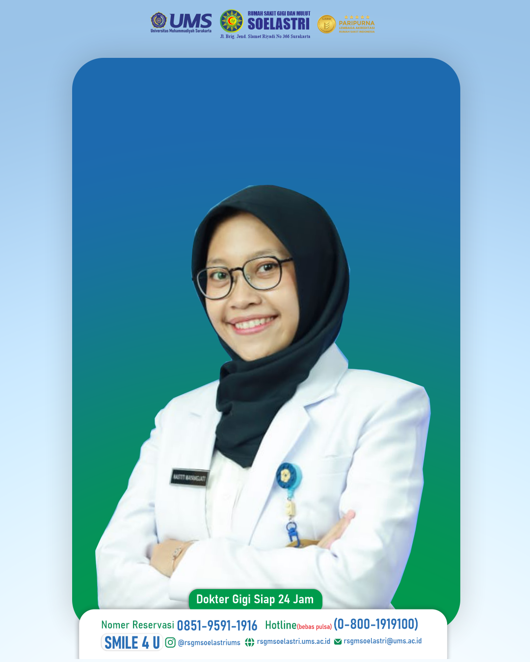drg, Nastiti Mayangjati Surya Hapsari, Sp.Perio