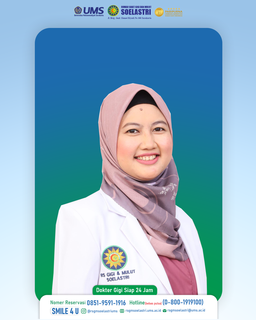 drg. Nendika Dyah Ayu Murika Sari, Sp. KGA MH. Kes.