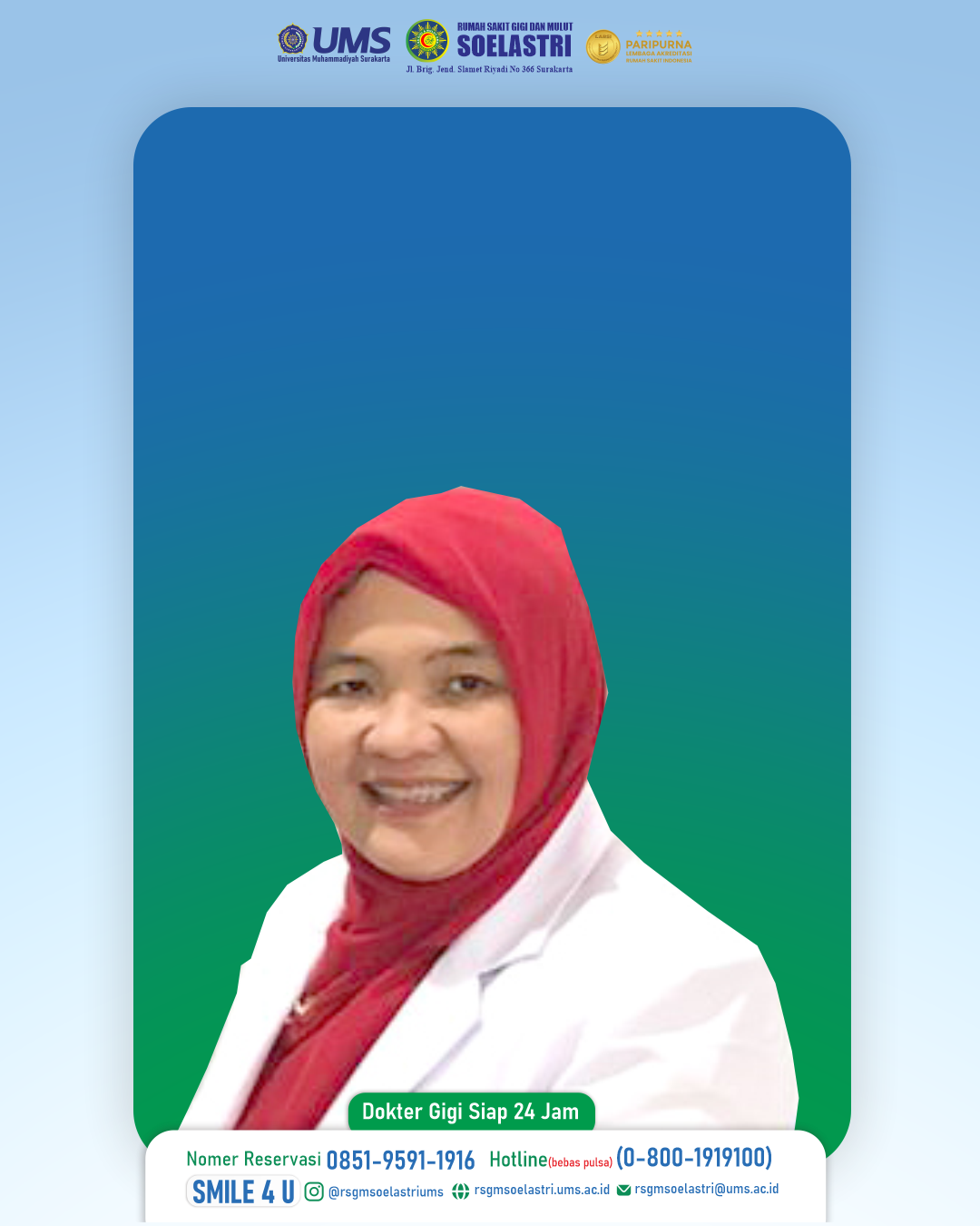 drg. Noor Hafida Widyastuti, Sp.KG