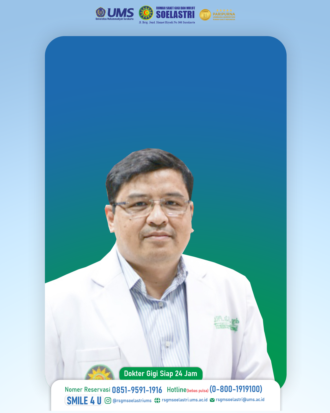drg. Owin Bambang Wijanarko, M.A.R.S., Sp.Pros